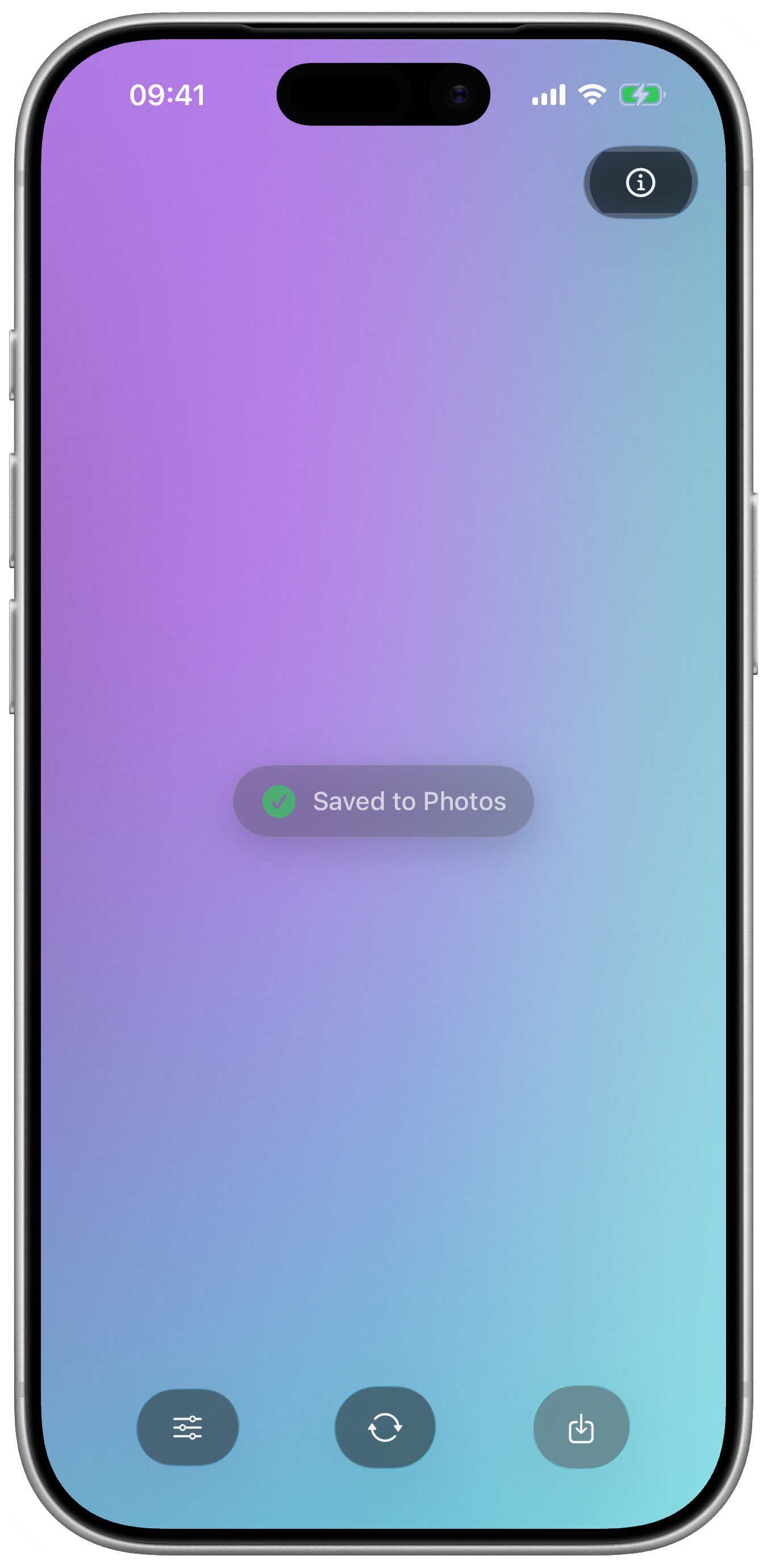 Soft colourful mesh gradient wallpaper generated in Meshy.